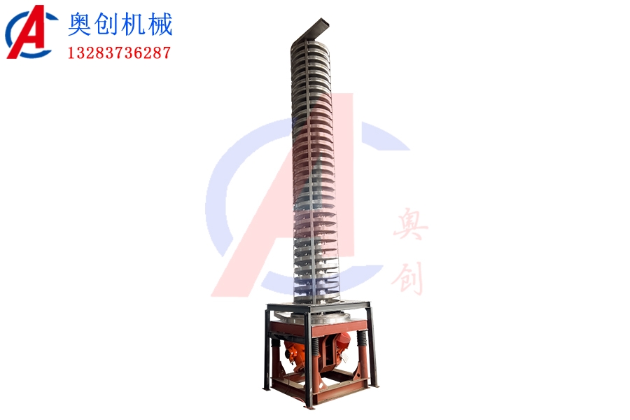 垂直螺旋提升機的工作原理